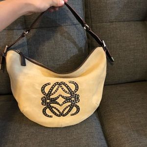LOEWE SUEDE shoulder bag